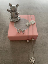 Lade das Bild in den Galerie-Viewer, Glücksset- Kette & Armband Kleeblatt