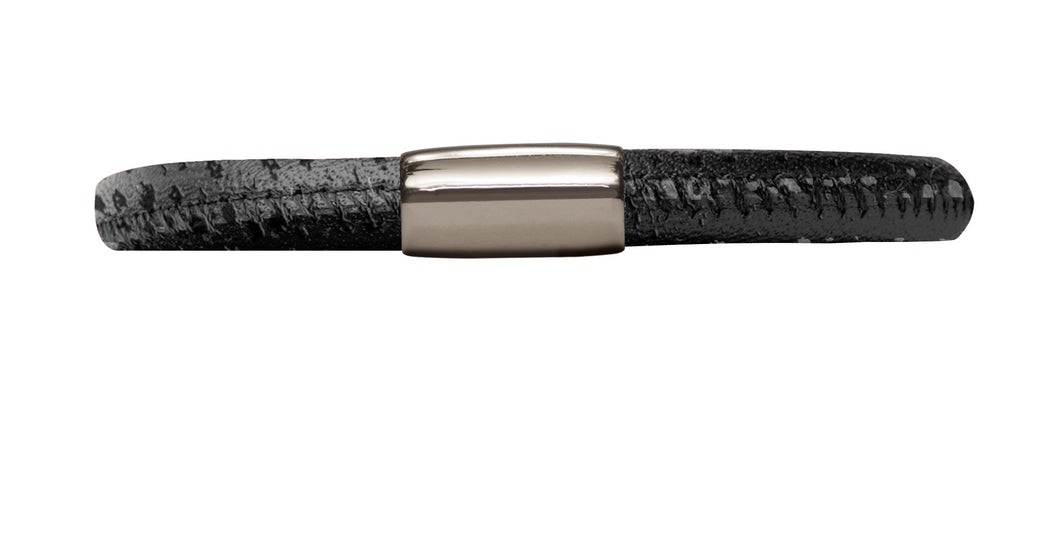 Black Reptil einfach silber - JLO KOLLEKTION