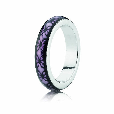 Ring Emaille Lila 190868EN31