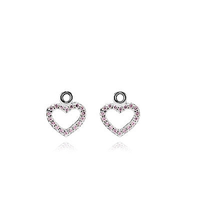 Herzeinhänger Rosa  290657PCZ