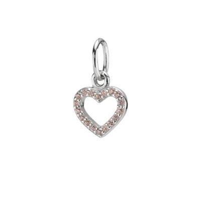 Herzanhänger Rosa   390325PCZ