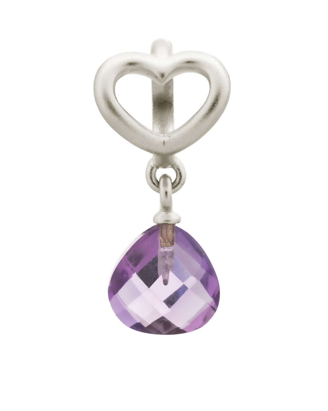 Lila Heart Grip Drop