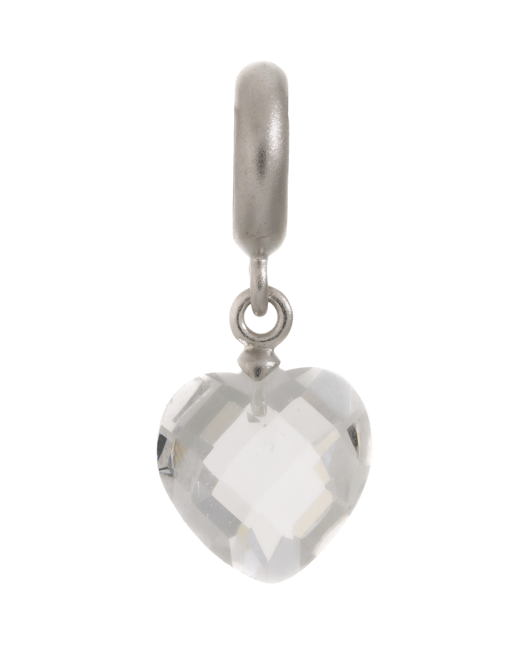 Clear Heart Cut Drop