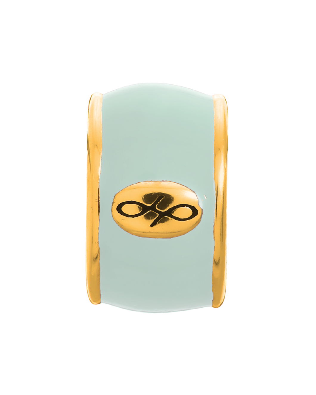 Mint Green Emaille Gold