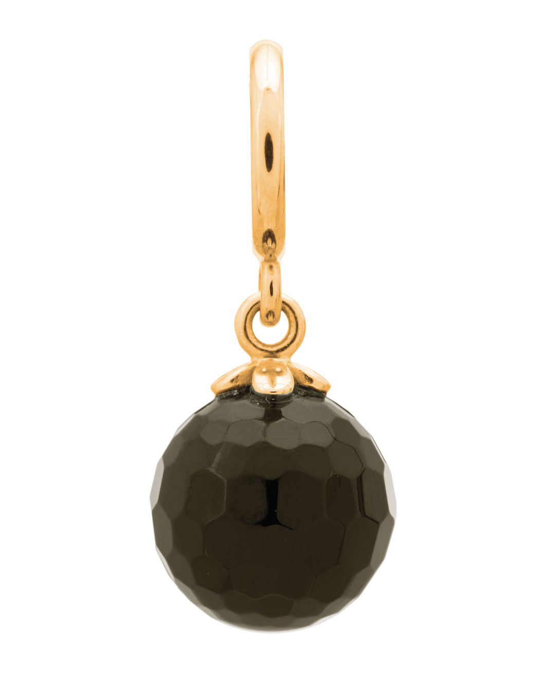 Black Love Drop Gold