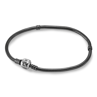 Silberarmband Clip Oxidiert   590702OX