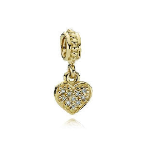 Herzanhänger Diamanten   750809D