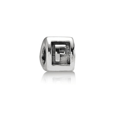 Silberbuchstabe - F - Pandora   790323F