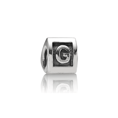 Silberbuchstabe - G - Pandora   790323G