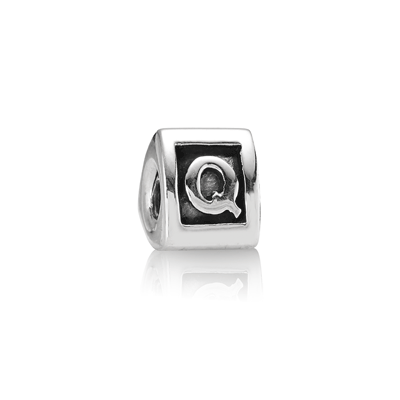 Silberbuchstabe - Q - Pandora  790323Q