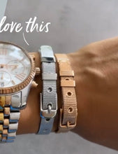 Lade das Bild in den Galerie-Viewer, Armband Milanese Rosé GW
