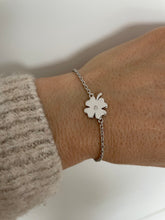 Lade das Bild in den Galerie-Viewer, Armband Silber Kleeblatt

