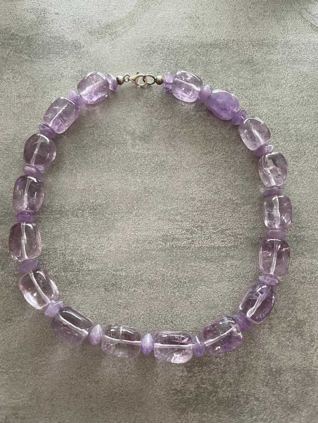 Unikat Kette Amethyst
